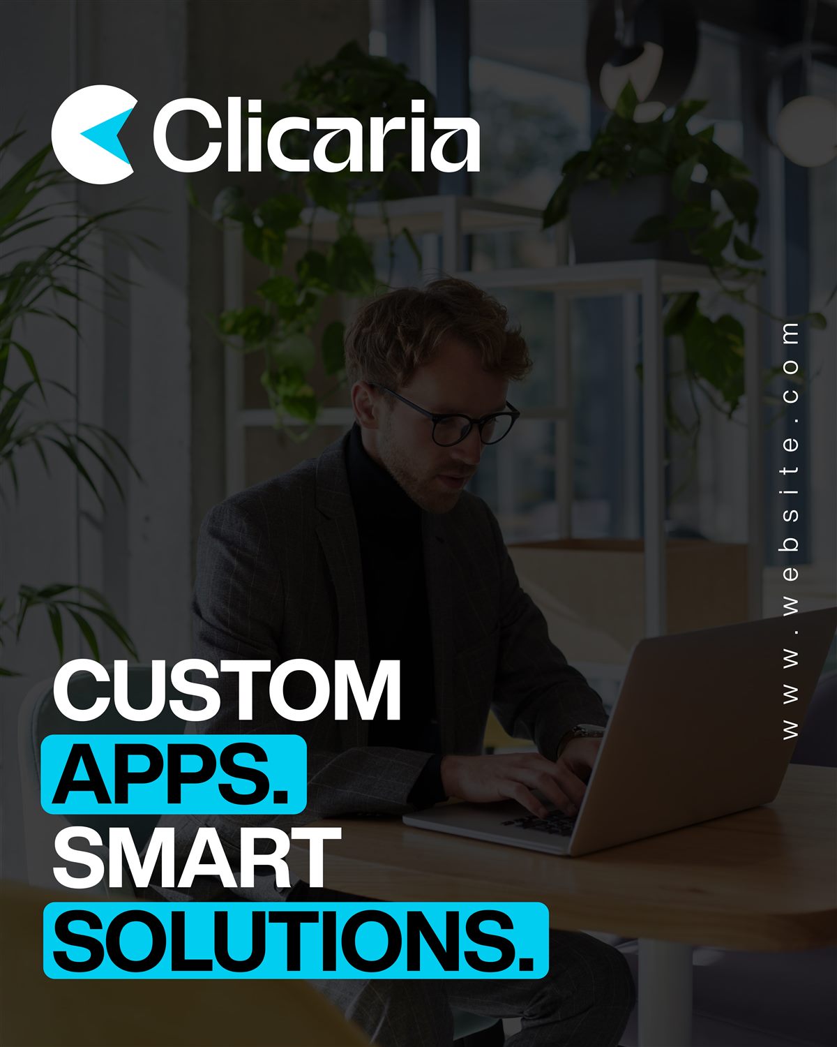 Publicacion de Clicaria sobre aplicaciones a medida
